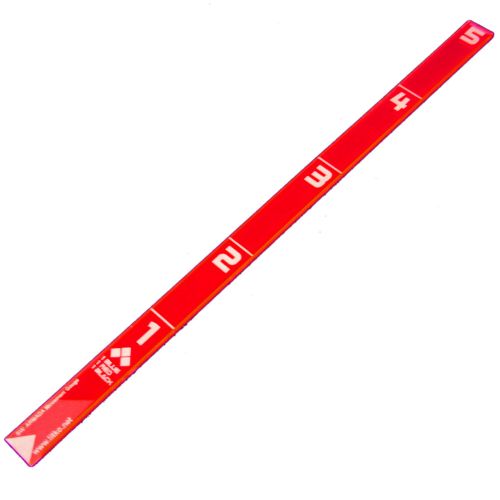 Fluorescent Pink Star Wars Armada Movement Ruler